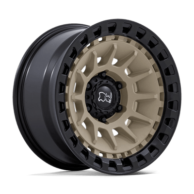 Black Rhino Hard Alloys BARRAGE 17X8.5 DESERT SAND ON MATTE BLACK