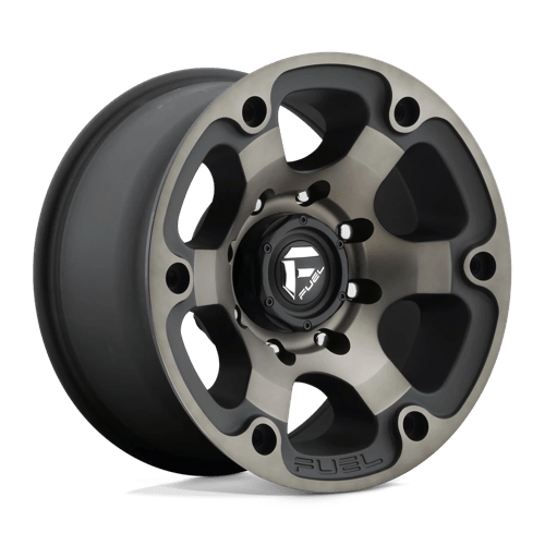 Fuel 1PC D564 BEAST 17X9 MATTE BLACK DOUBLE DARK TINT