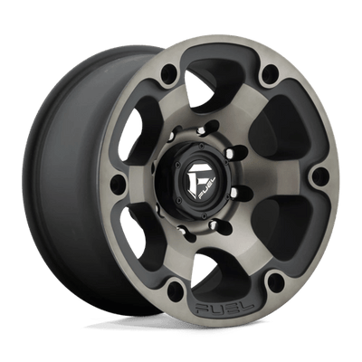 Fuel 1PC D564 BEAST 17X9 MATTE BLACK DOUBLE DARK TINT