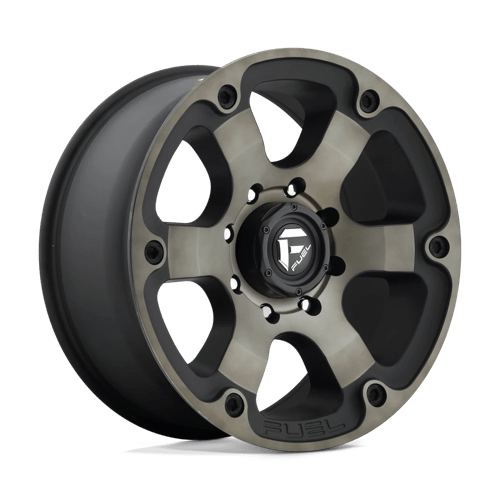 Fuel 1PC D564 BEAST 20X9 MATTE BLACK DOUBLE DARK TINT