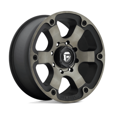 Fuel 1PC D564 BEAST 20X9 MATTE BLACK DOUBLE DARK TINT