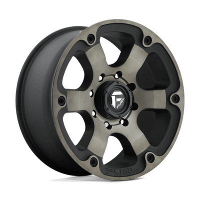 Fuel 1PC D564 BEAST 20X9 MATTE BLACK DOUBLE DARK TINT