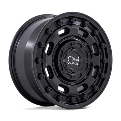 Black Rhino Hard Alloys ATLAS 17X8 MATTE BLACK