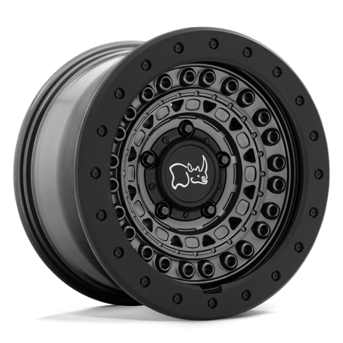 Black Rhino Hard Alloys BARRICADE 17X8.5 GUN BLACK W/ BLACK ROCK GUARD