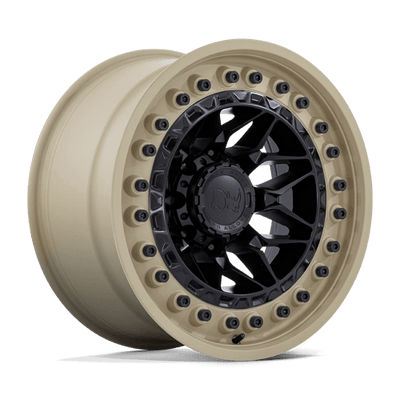 Black Rhino Hard Alloys ALPHA 20X10 MATTE BLACK W/ SAND LIP