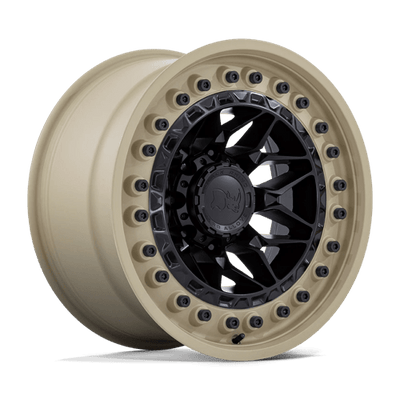 Black Rhino Hard Alloys ALPHA 20X10 MATTE BLACK W/ SAND LIP