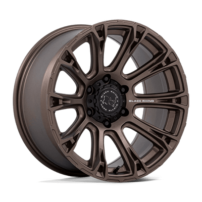 Black Rhino Hard Alloys BR020 DIAMONDBACK 18X9 BURNT BRONZE