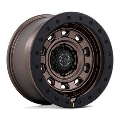 Black Rhino Hard Alloys BR023 XPLORER 17X9 BURNT BRONZE W/ BLACK ROCK GUARD