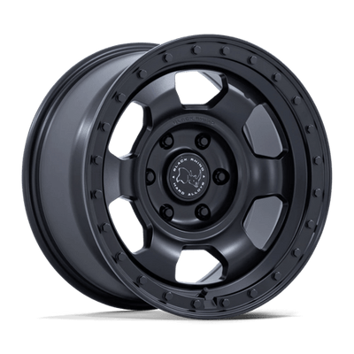 Black Rhino Hard Alloys BR029 TROOPER 17X8.5 MATTE BLACK