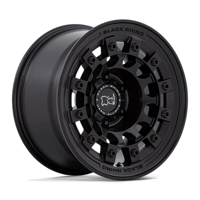 Black Rhino Hard Alloys FUJI 17X8 MATTE BLACK