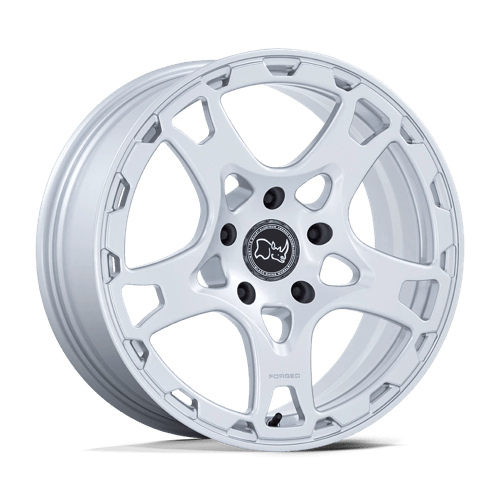 Black Rhino Hard Alloys KLAUE 18X8 MATTE SILVER