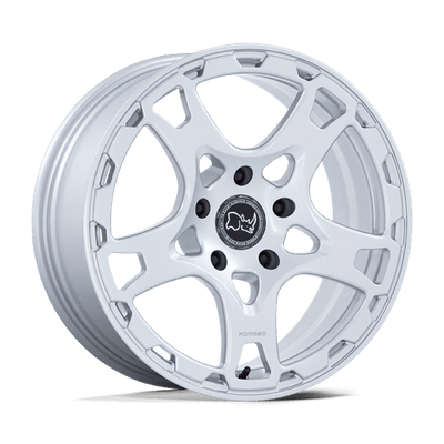 Black Rhino Hard Alloys KLAUE 18X8 MATTE SILVER