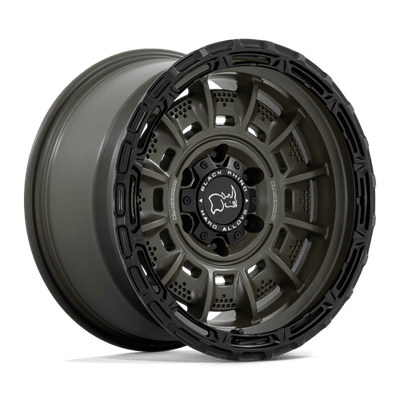 Black Rhino Hard Alloys LEGION 20X10 OLIVE DRAB GREEN W/ BLACK LIP