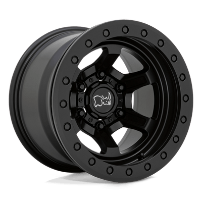 Black Rhino Hard Alloys OFFSHOOT BEADLOCK 15X10 MATTE BLACK