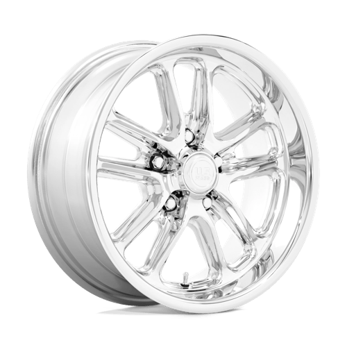 US Mag 1PC U131 BULLET 17X7 CHROME