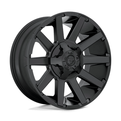 Fuel 1PC D437 CONTRA 20X9 SATIN BLACK