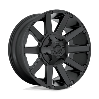 Fuel 1PC D437 CONTRA 20X9 SATIN BLACK