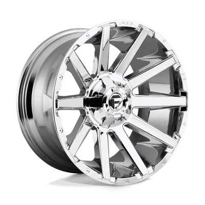 Fuel 1PC D614 CONTRA 20X9 CHROME PLATED
