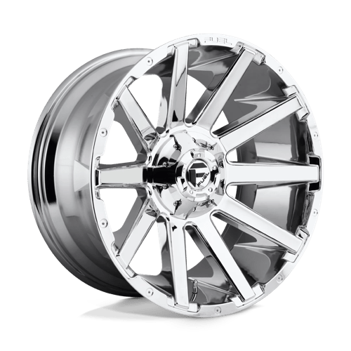 Fuel 1PC D614 CONTRA 20X9 CHROME PLATED