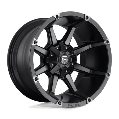 Fuel 1PC D556 COUPLER 20X9 MATTE BLACK DOUBLE DARK TINT