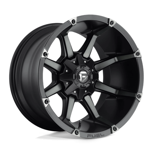 Fuel 1PC D556 COUPLER 18X9 MATTE BLACK DOUBLE DARK TINT