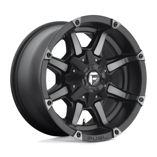 Fuel 1PC D556 COUPLER 17X9 MATTE BLACK DOUBLE DARK TINT