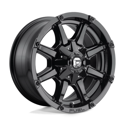 Fuel 1PC D575 COUPLER 18X9 GLOSS BLACK