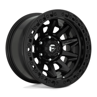 Fuel 1PC D114 COVERT BEADLOCK 17X9 MATTE BLACK