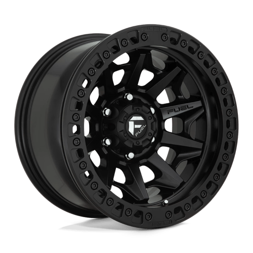 Fuel 1PC D114 COVERT BEADLOCK 17X9 MATTE BLACK