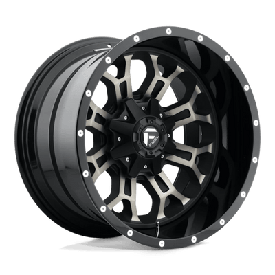 Fuel 1PC D561 CRUSH 20X9 GLOSS MACHINED DOUBLE DARK TINT