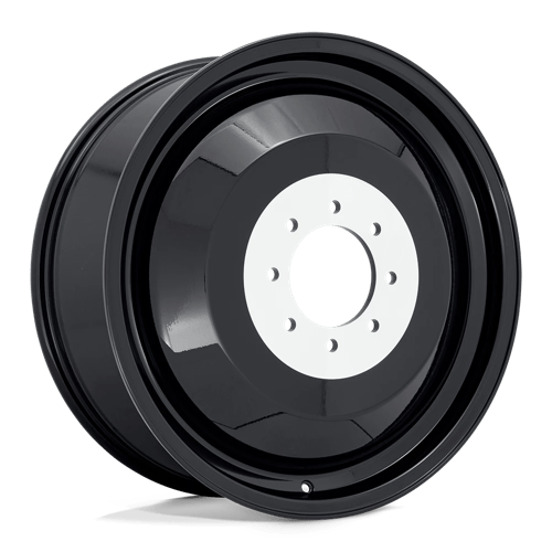 Fuel 1PC D500 DUALLY INNER 24X8.25 GLOSS BLACK