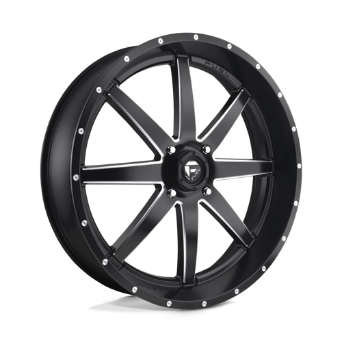 Fuel UTV D538 MAVERICK 26X7 MATTE BLACK MILLED