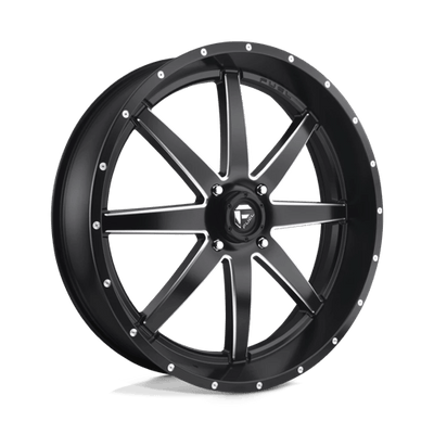 Fuel UTV D538 MAVERICK 26X7 MATTE BLACK MILLED