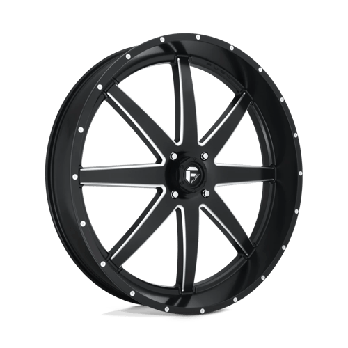 Fuel UTV D538 MAVERICK 30X6 MATTE BLACK MILLED