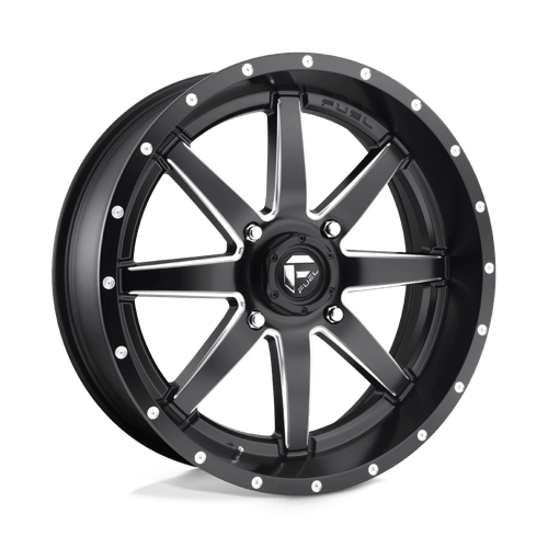 Fuel UTV D538 MAVERICK 20X7 MATTE BLACK MILLED