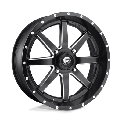Fuel UTV D538 MAVERICK 20X7 MATTE BLACK MILLED