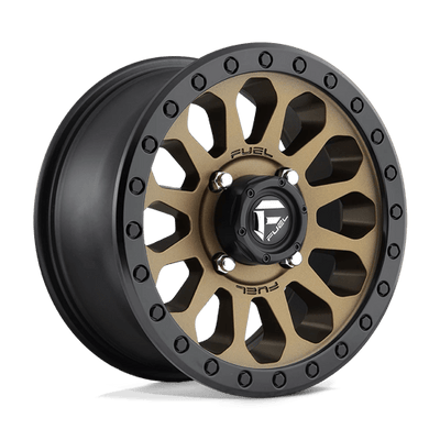 Fuel UTV D600 VECTOR UTV 14X7 MATTE BRONZE BLACK BEAD RING