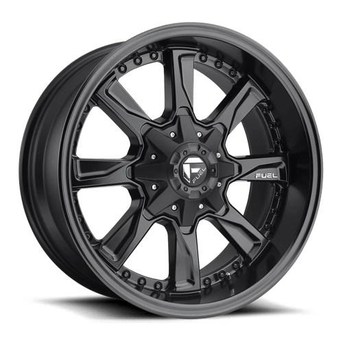 Fuel 1PC D604 HYDRO 17X8.5 MATTE BLACK