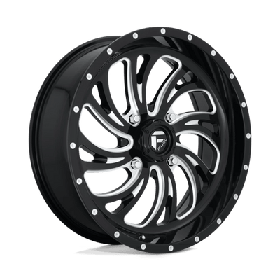 Fuel UTV D641 KOMPRESSOR UTV 22X7 GLOSS BLACK MILLED