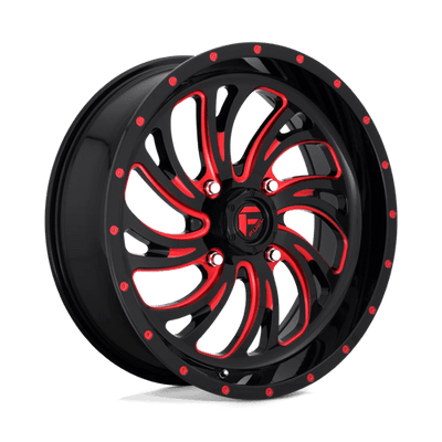 Fuel UTV D642 KOMPRESSOR UTV 20X7 GLOSS BLACK RED TINTED CLEAR