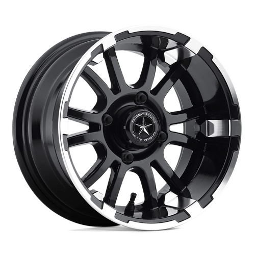 Fairway Alloys FA134 SIXER 14X6.5 MACHINED MATTE BLACK
