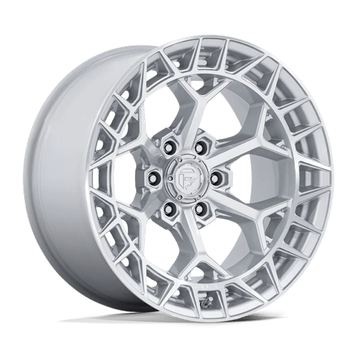 Fuel 1PC FC873 CHARGER 22X10 GLOSS SILVER W/ MACHINED FACE