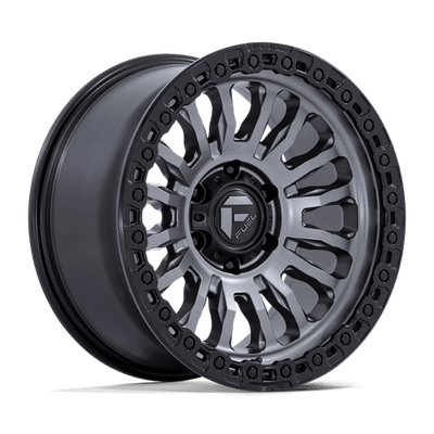 Fuel 1PC FC857 RINCON 20X9 MATTE GUNMETAL W/ M-BLACK LIP