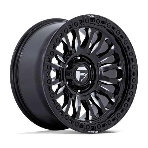 Fuel 1PC FC857 RINCON 20X9 GLOSS BLACK MILLED