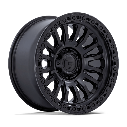 Fuel 1PC FC857 RINCON 20X9 MATTE BLACK W/ GLOSS BLACK LIP
