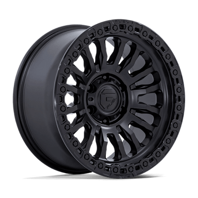 Fuel 1PC FC857 RINCON 20X9 MATTE BLACK W/ GLOSS BLACK LIP