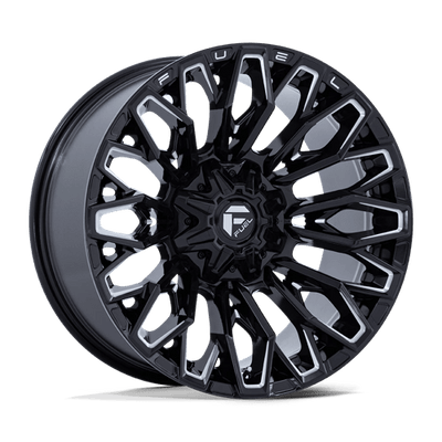Fuel 1PC FC865 STRIKE 22X10 GLOSS BLACK MILLED
