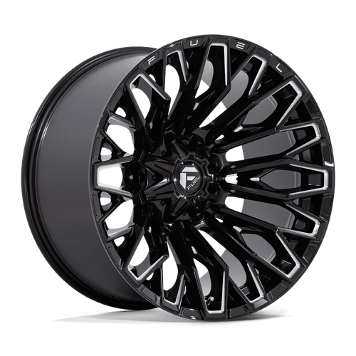 Fuel 1PC FC865 STRIKE 22X12 GLOSS BLACK MILLED