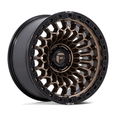 Fuel 1PC FC870 SINISTER 20X10 MATTE BRONZE W/ MATTE BLACK LIP