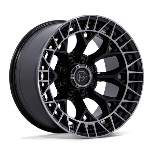 Fuel 1PC FC873 CHARGER 22X12 GLOSS BLACK BRUSHED DARK TINT